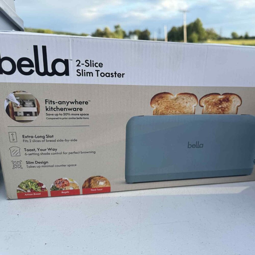 2 Slice Slim Toaster